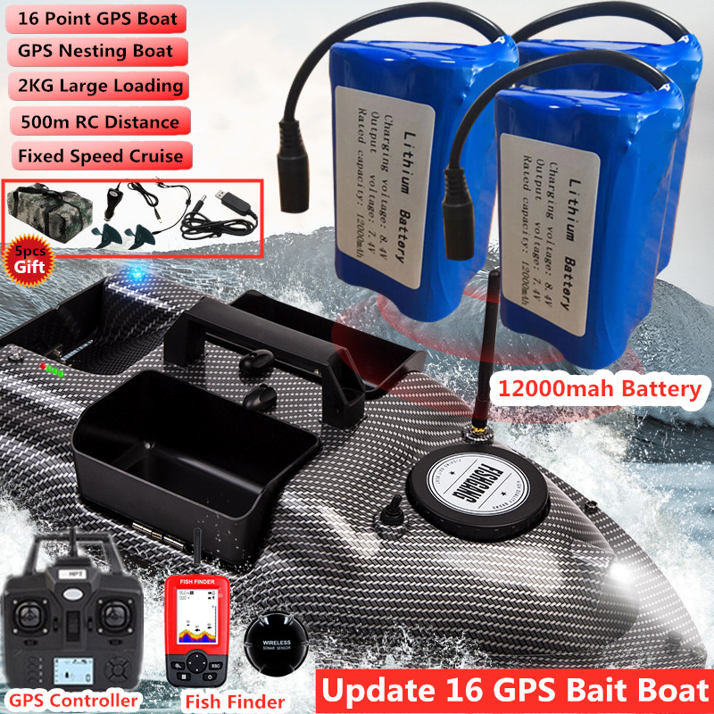 Barco de cebo de pesca con GPS - Fishing Boat Gps reseña y precio