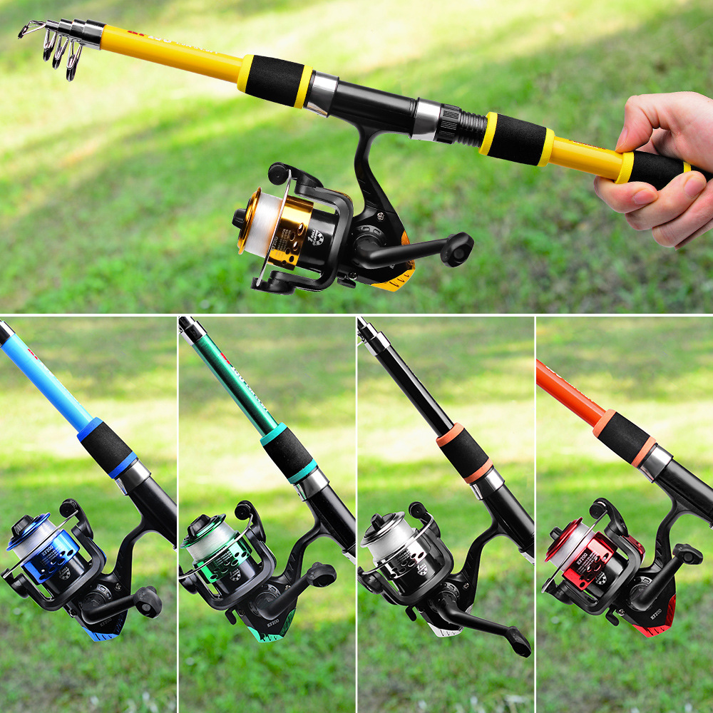 Kit de Caña de Pescar Telescóp - Fishing Boat Fiberglass reseña y precio